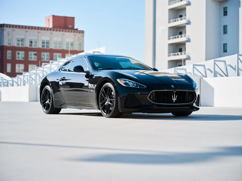 Maserati, front three-quarter, auction photography by Analog Autohaus