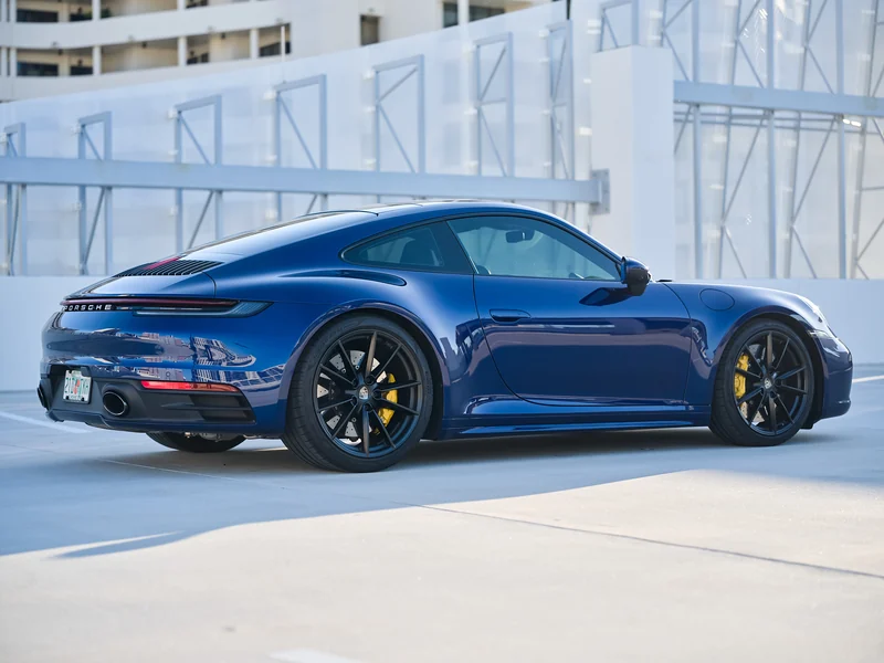 Porsche 911 profile, auction photography by Analog Autohaus