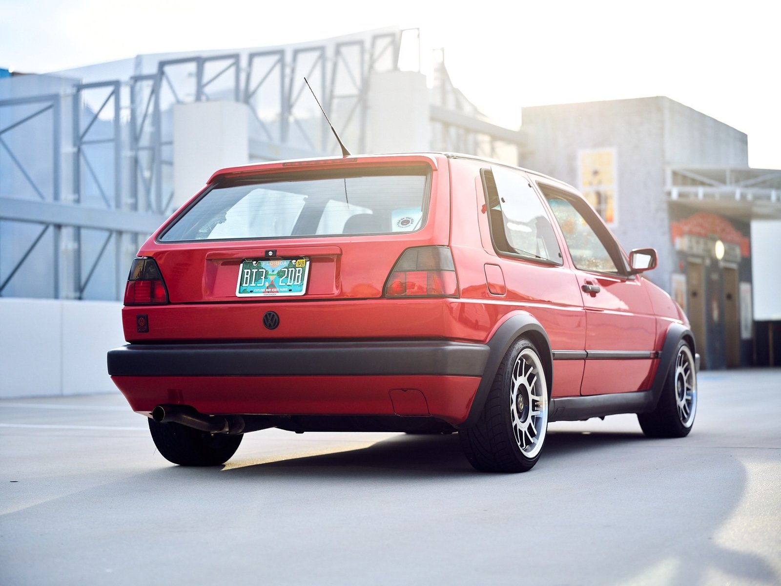 Nicholas James Bath&rsquo;s Tornado Red Volkswagen Mk2 GTI, fully restored by him